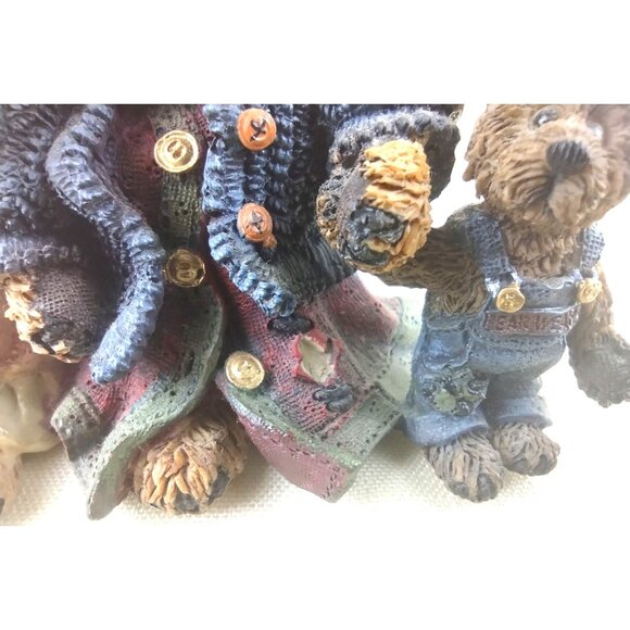 Boyds Bears and Friends Bearstone Collection Louella & Heda The Secret Vintage - Picture 12 of 12